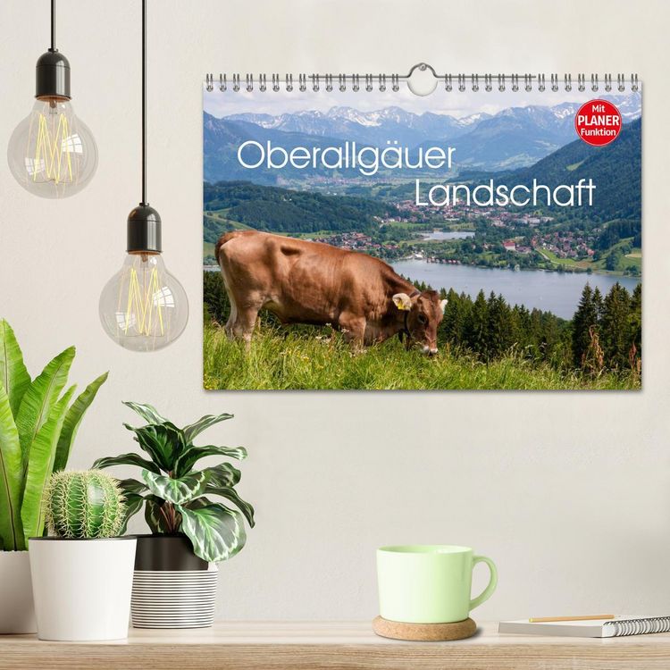 Produktbild: Oberallg&auml;uer Landschaft (Wandkalender 2026 DIN A4 quer), CALVENDO Monatskalender