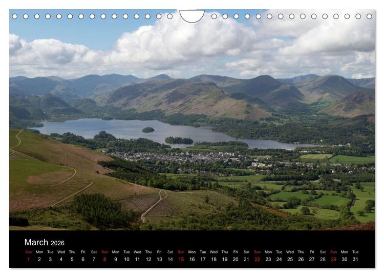 Produktbild: The English Lake District (Wall Calendar 2026 DIN A4 landscape), CALVENDO 12 Month Wall Calendar