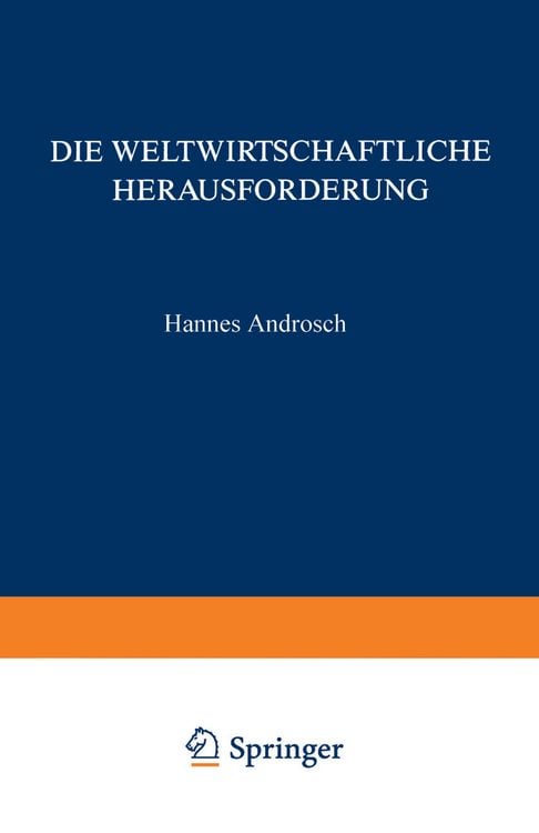 Produktbild: Die Weltwirtschaftliche Herausforderung
