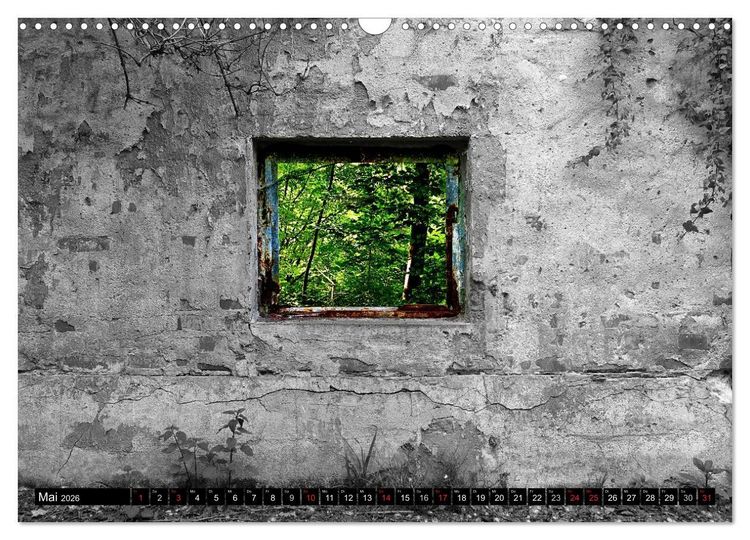 Produktbild: Illusionen in Texturen, Fotokunst (Wandkalender 2026 DIN A3 quer), CALVENDO Monatskalender