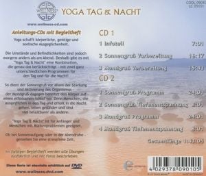 Produktbild: Yoga Tag & Nacht - Sonnengru&aacute; und Mondgru&aacute; f&uuml;r Anf