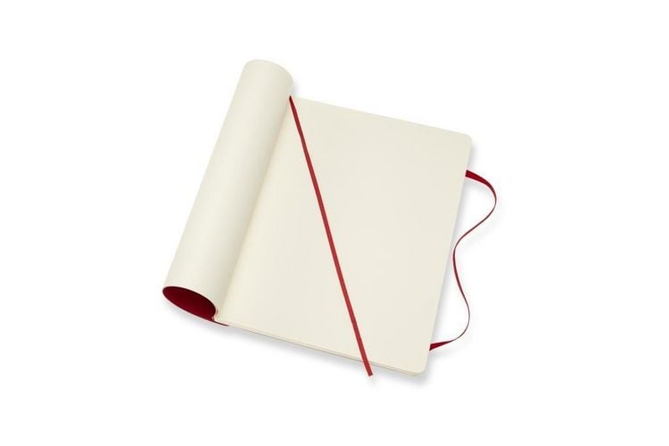 Produktbild: MOLESKINE NOTIZBUCH XL, BLANKO, SOFT COVER, SCHARLACHROT