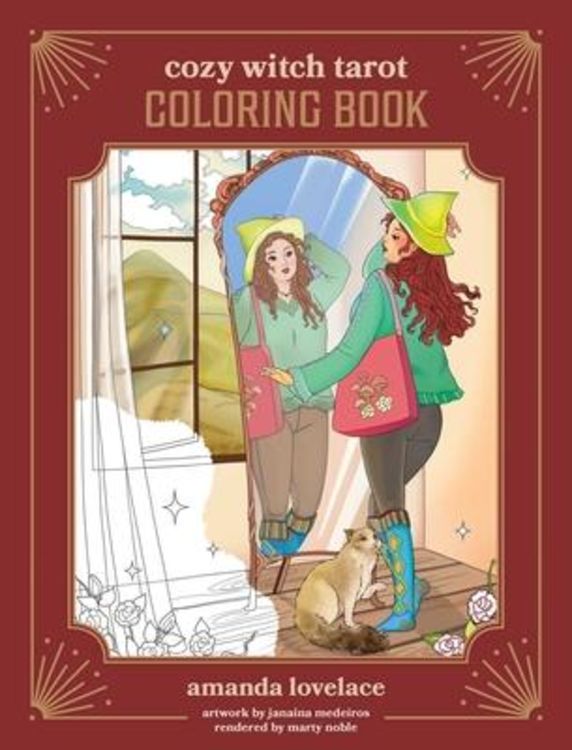Produktbild: Cozy Witch Tarot Coloring Book