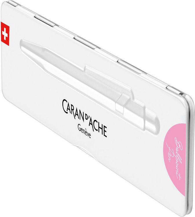 Produktbild: CARAN D'ACHE Kugelschreiber 849(TM) Colormat-X, rosa Metalletui