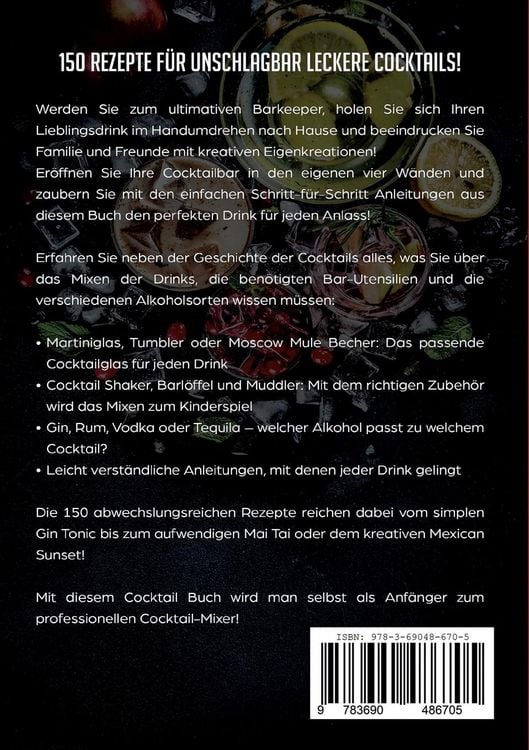 Produktbild: Cocktail Rezepte Buch