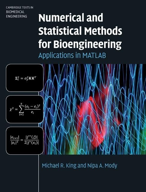Produktbild: Numerical and Statistical Methods for Bioengineering