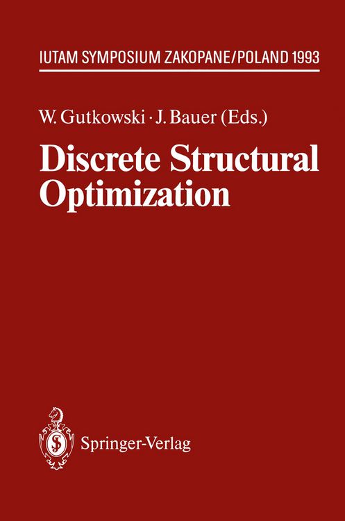 Produktbild: Discrete Structural Optimization