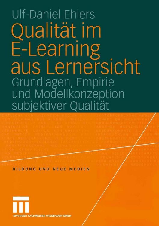 Produktbild: Qualit&auml;t im E-Learning aus Lernersicht