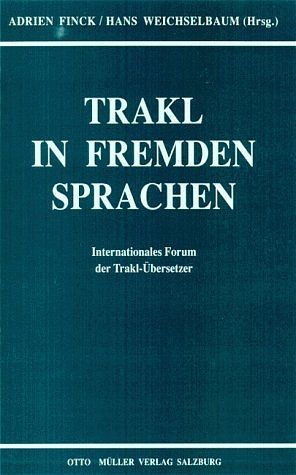 Produktbild: Trakl in fremden Sprachen