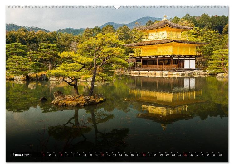 Produktbild: Japan - Schreine, Tempel, Metropolen (hochwertiger Premium Wandkalender 2026 DIN A2 quer), Kunstdruck in Hochglanz