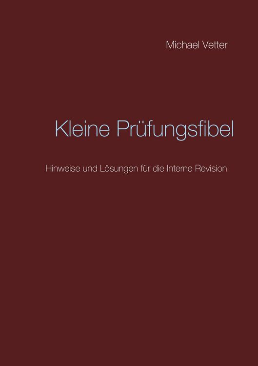 Produktbild: Kleine Pr&uuml;fungsfibel