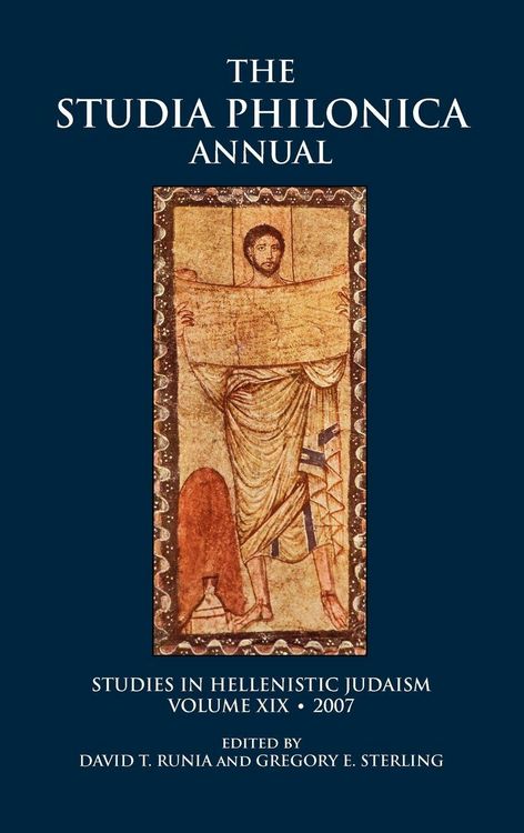 Produktbild: The Studia Philonica Annual, XIX, 2007