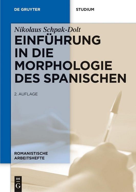Produktbild: Einf&uuml;hrung in die Morphologie des Spanischen