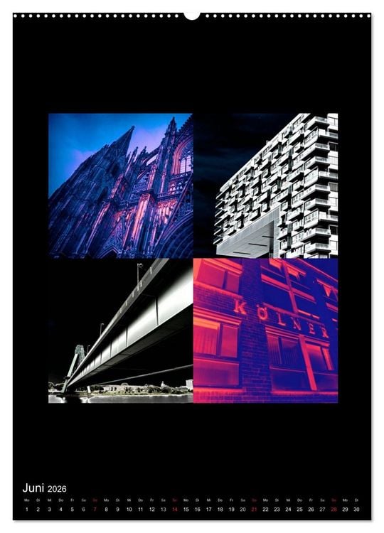 Produktbild: MEIN K&Ouml;LN Photos Marion Koell (hochwertiger Premium Wandkalender 2026 DIN A2 hoch), Kunstdruck in Hochglanz