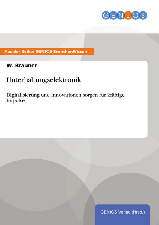 Produktbild: Unterhaltungselektronik