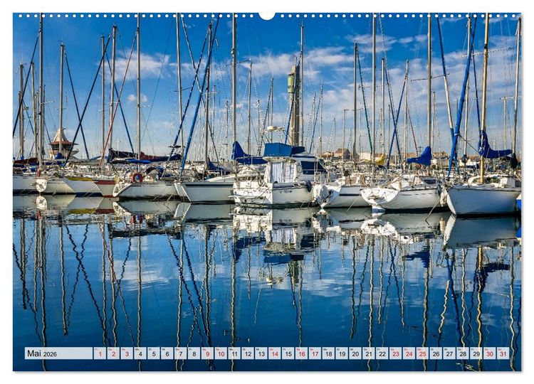 Produktbild: Segeln - mit dem Wind (Wandkalender 2026 DIN A2 quer), CALVENDO Monatskalender
