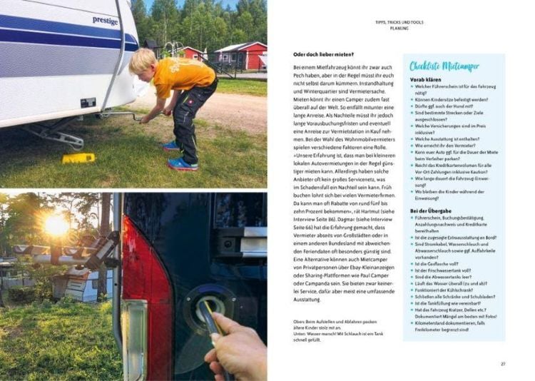 Produktbild: Wohnmobilreisen mit Kindern Tipps & Tricks von Eltern für Eltern