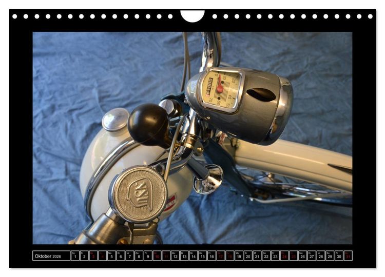 Produktbild: NSU Quickly - Mein Moped (Wandkalender 2026 DIN A4 quer), CALVENDO Monatskalender
