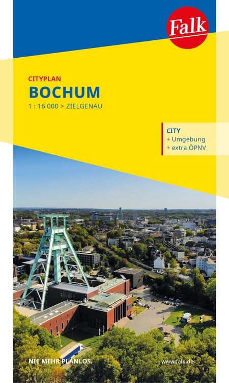 Produktbild: Falk Cityplan Bochum 1:16.000