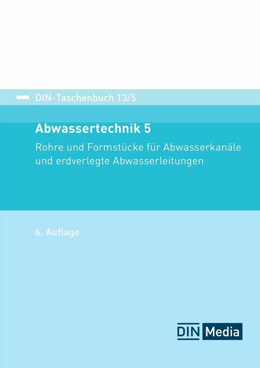 Produktbild: DIN-Taschenbuch 13/5