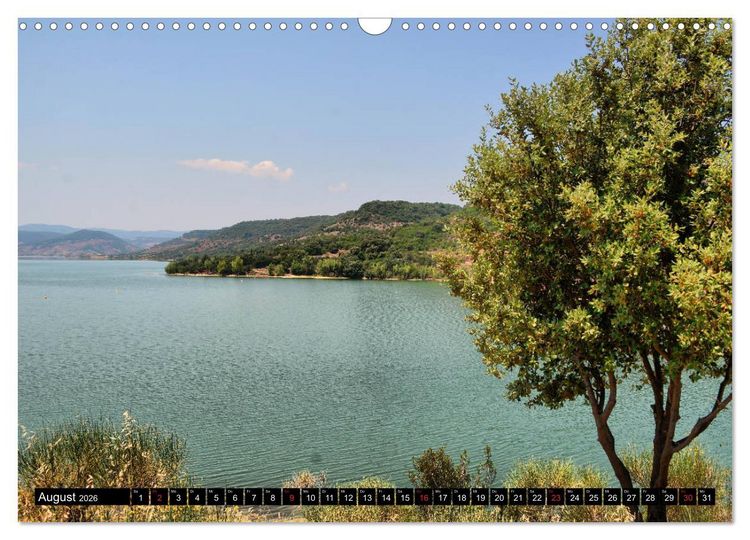 Produktbild: Lac du Salagou - Ein Kleinod im S&uuml;dwesten Frankreichs (Wandkalender 2026 DIN A3 quer), CALVENDO Monatskalender