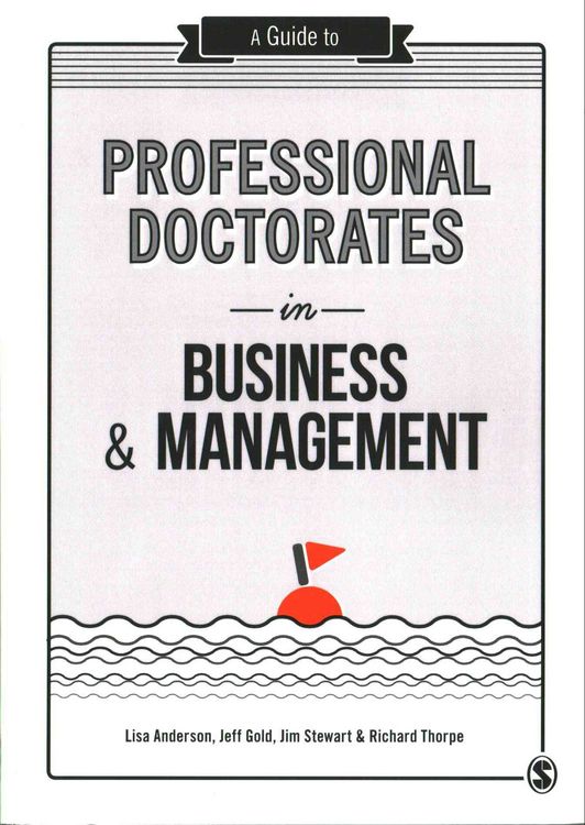 Produktbild: A Guide to Professional Doctorates in Business and Management