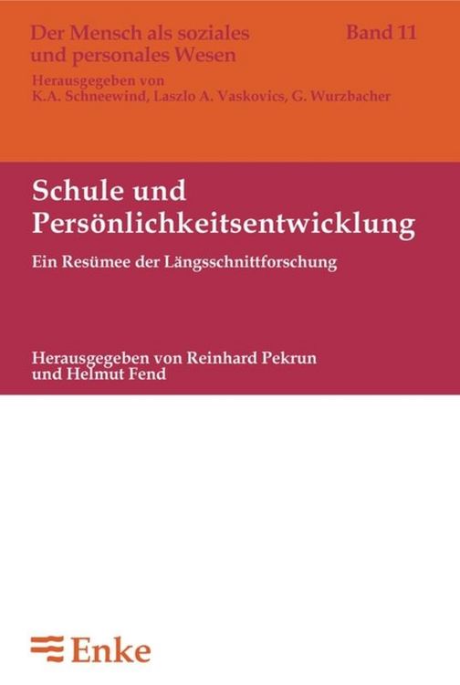 Produktbild: Schule und Pers&ouml;nlichkeitsentwicklung