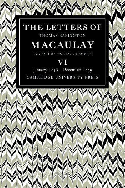 Produktbild: The Letters of Thomas Babington Macaulay