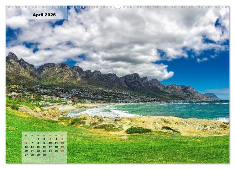 Produktbild: S&uuml;dafrika &ndash; Kapstadt und Westkap (hochwertiger Premium Wandkalender 2026 DIN A2 quer), Kunstdruck in Hochglanz