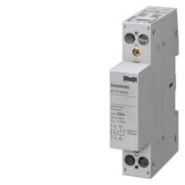 Produktbild: Siemens 5TT5800-0 Installationssch&uuml;tz 2 Schlie&szlig;er 20A 1St.