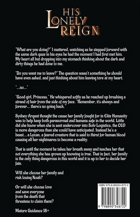 Produktbild: His Lonely Reign