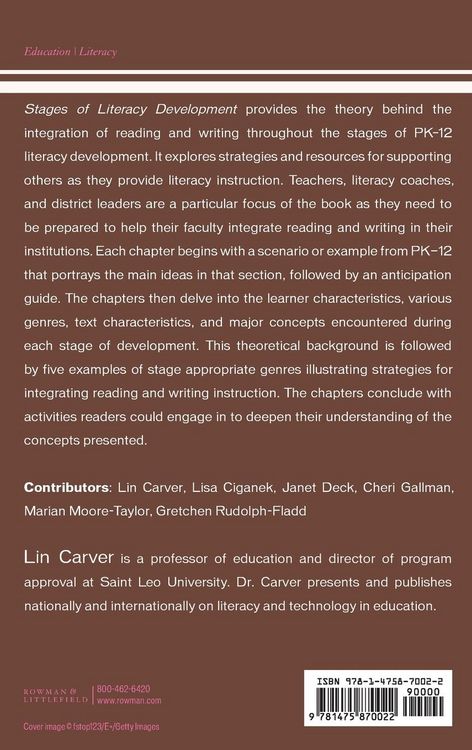Produktbild: Stages of Literacy Development