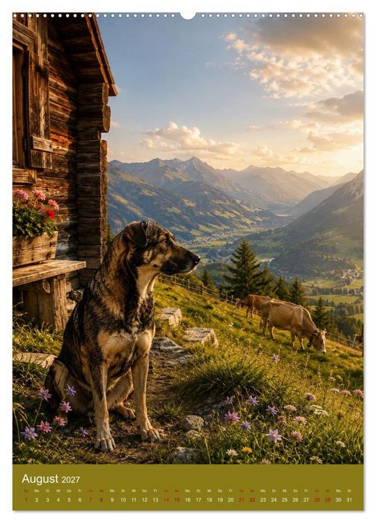 Produktbild: Mit Vicki durch die Jahreszeiten (hochwertiger Premium Wandkalender 2027 DIN A2 hoch), Kunstdruck in Hochglanz