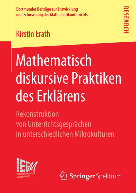 Produktbild: Mathematisch diskursive Praktiken des Erkl&auml;rens