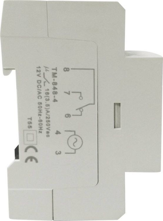 Produktbild: C-Control TM-848-2 Hutschienen-Zeitschaltuhr digital 230 V/AC 4000W