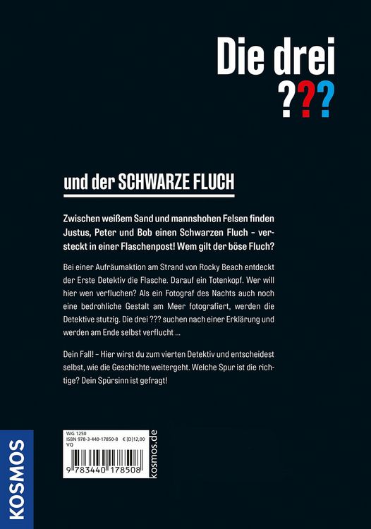 Produktbild: Die drei ??? und der schwarze Fluch