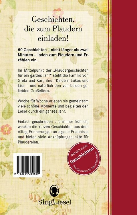 Produktbild: Die Sonne im Herzen - Plaudergeschichten f&uuml;r Senioren