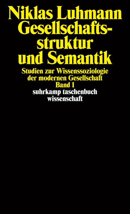 Produktbild: Gesellschaftsstruktur und Semantik