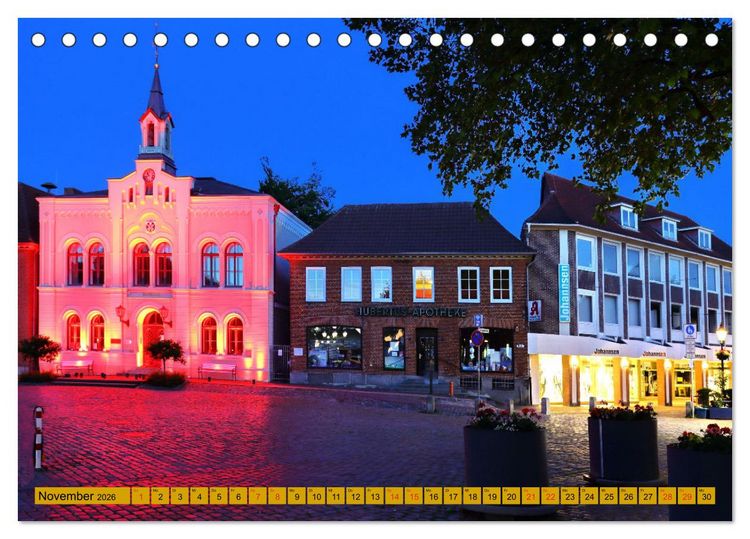 Produktbild: OLDENBURG OLLENBORG (Tischkalender 2026 DIN A5 quer), CALVENDO Monatskalender