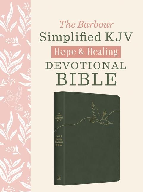 Produktbild: The Hope & Healing Devotional Bible [Dark Sage Doves]