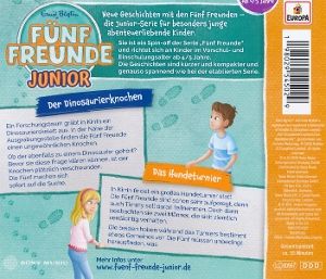 Produktbild: F&uuml;nf Freunde Junior 14: Der Dinosaurierknochen / Das Hundeturnier