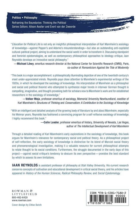 Produktbild: Education for Political Life