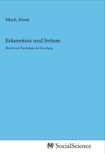 Produktbild: Erkenntnis und Irrtum