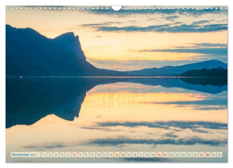 Produktbild: Alpenseen - Berge im Spiegel (Wandkalender 2027 DIN A3 quer), CALVENDO Monatskalender