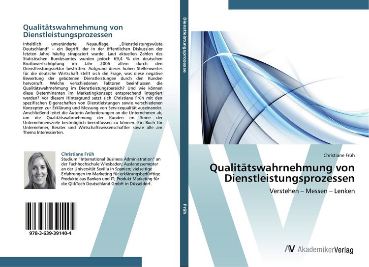 Produktbild: Qualit&auml;tswahrnehmung von Dienstleistungsprozessen