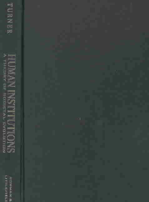 Produktbild: Human Institutions