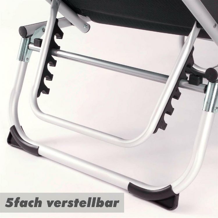 Produktbild: Alu Sonnenliege mit Sonnendach