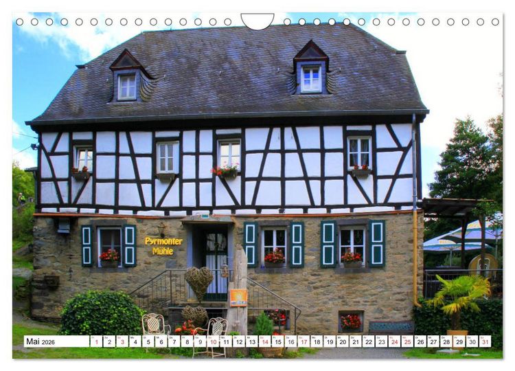 Produktbild: Die Eifel und ihre Regionen - Die Osteifel (Wandkalender 2026 DIN A4 quer), CALVENDO Monatskalender