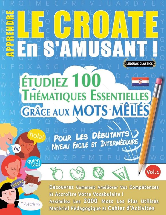 Produktbild: APPRENDRE LE CROATE EN S'AMUSANT - POUR LES D&Eacute;BUTANTS