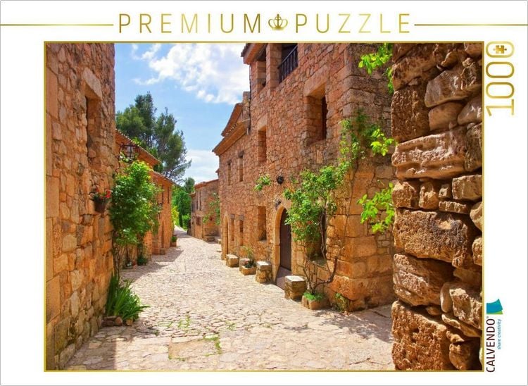 Produktbild: CALVENDO Puzzle Siurana | 1000 Teile Lege-Gr&ouml;&szlig;e 64x48cm Foto-Puzzle f&uuml;r gl&uuml;ckliche Stunden